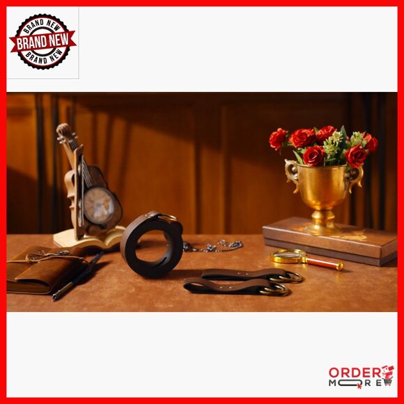 Renaissance Belt Set with Skirt Hikes PU Leather Medieval Cosplay Accessory - Picture 7 of 7